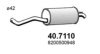 MTS 0161138 End Silencer